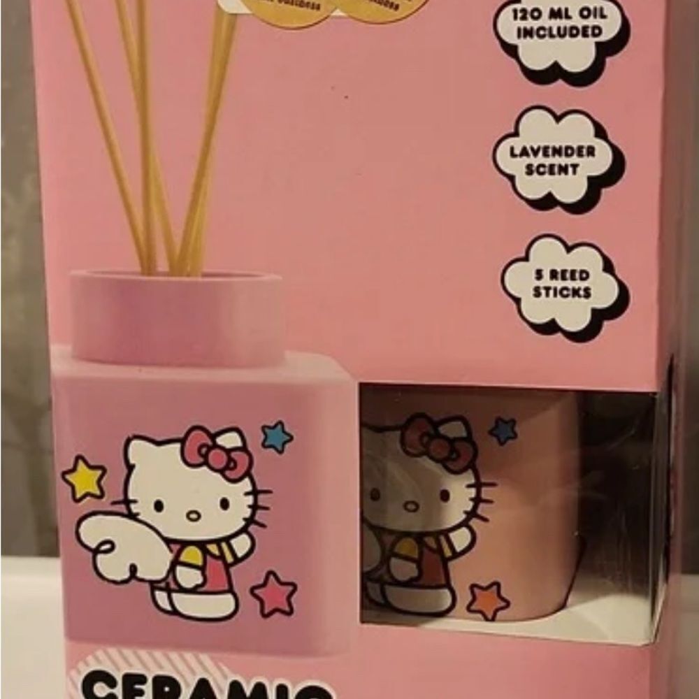 Hello Kitty Ceramic Reed Diffiser Lavender - Picture 5 of 8